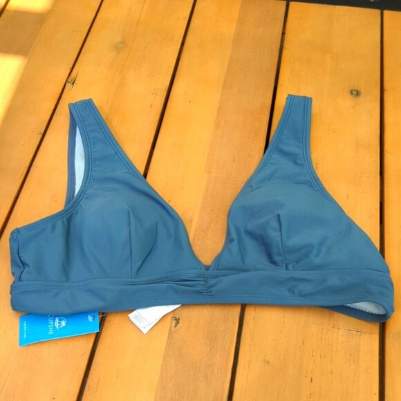 Cupshe Ruched V-Neck Bralette & Banded High Waist Bikini Set - Size XL NWT - Picture 5 of 6